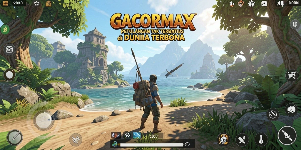 Tampilan gameplay <strong>GACORMAX</strong> yang menakjubkan di dunia terbuka.