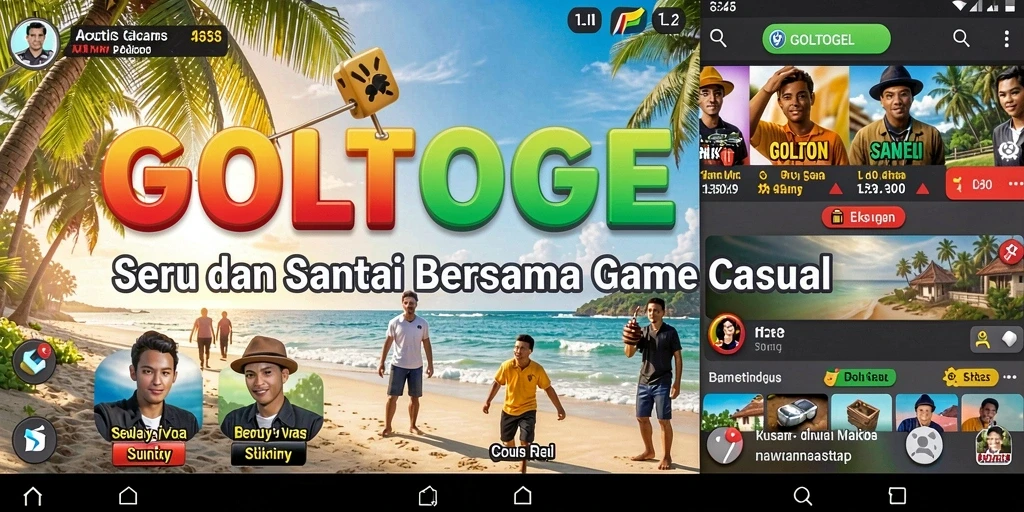 Screenshot gameplay GOLTOGEL yang seru dan menarik.