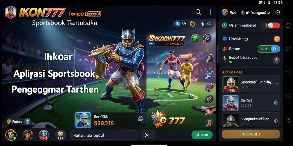 Gameplay menarik dari IKON777 yang menampilkan pilihan taruhan olahraga.