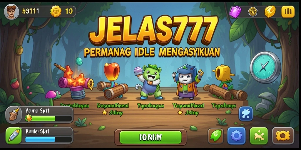 Tampilan screenshot <strong>JELAS777</strong> menunjukkan gameplay santai yang seru.