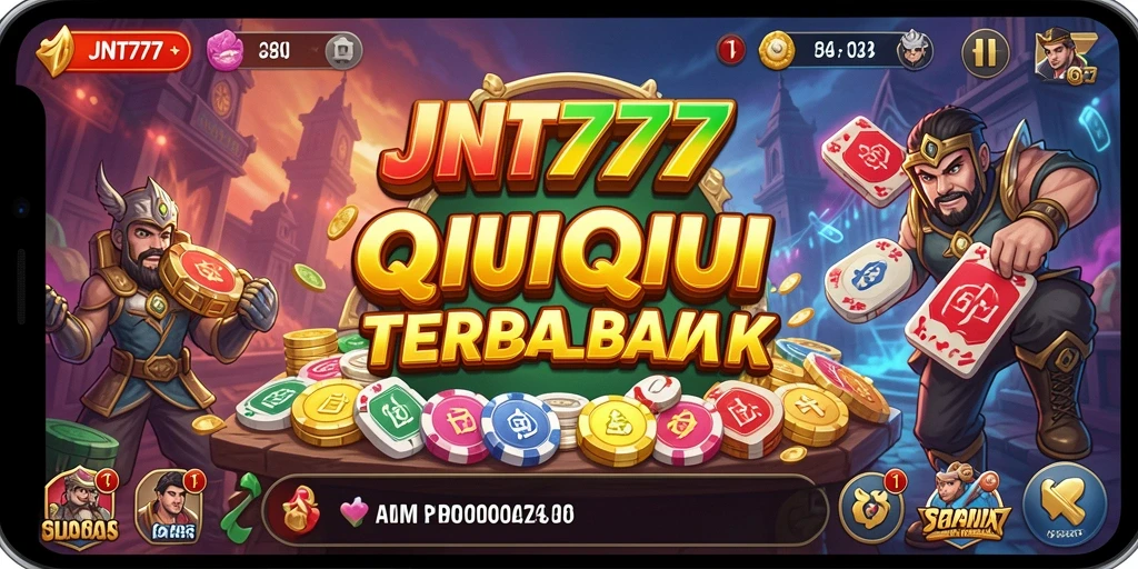 Tampilan gameplay seru dari JNT777 dalam permainan QiuQiu.