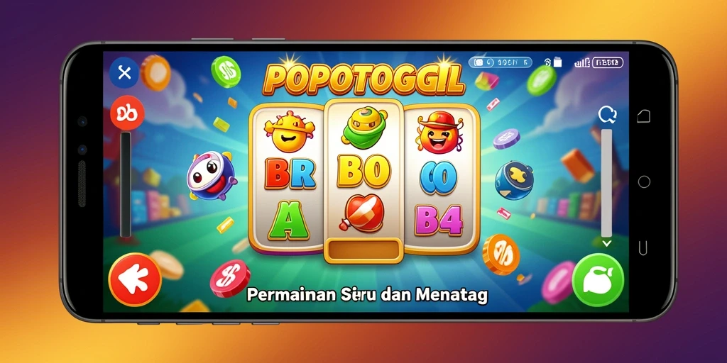 Tampilan gameplay seru dari aplikasi Bingo POPOTOGEL.