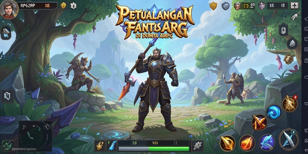 Gameplay seru di dunia fantasi RP62RP.