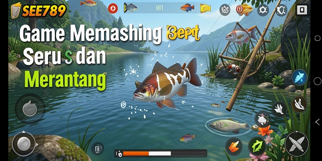 Gameplay seru di SEE789, menangkap ikan dengan teman-teman.