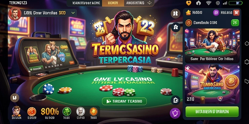 Tampilan menarik dari gameplay Live Casino TERONG123 di layar pengguna.