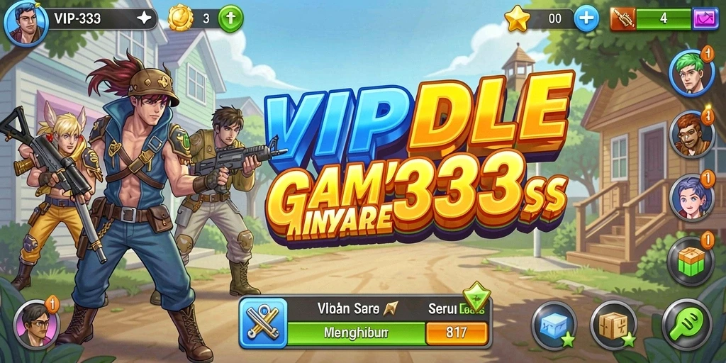 Tampilan menarik dari gameplay <strong>VIP333</strong> dalam genre Idle.