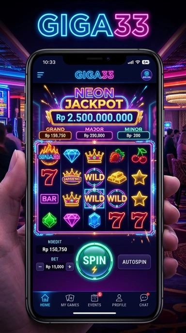 Bagian kategori aplikasi di giga33 yang memudahkan pengguna mencari aplikasi.
